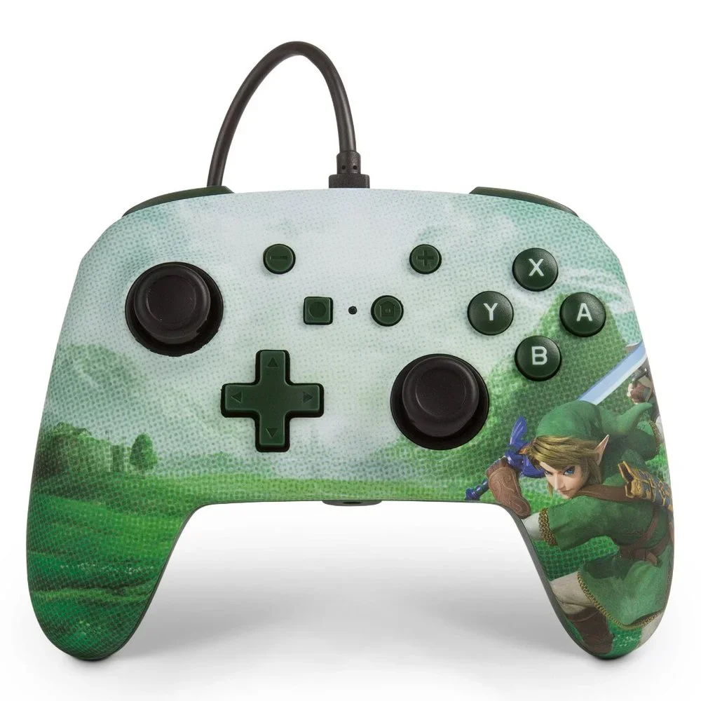 Nintendo Switch Controller Wired The Legend of Zelda 10ft USB New Sealed Green